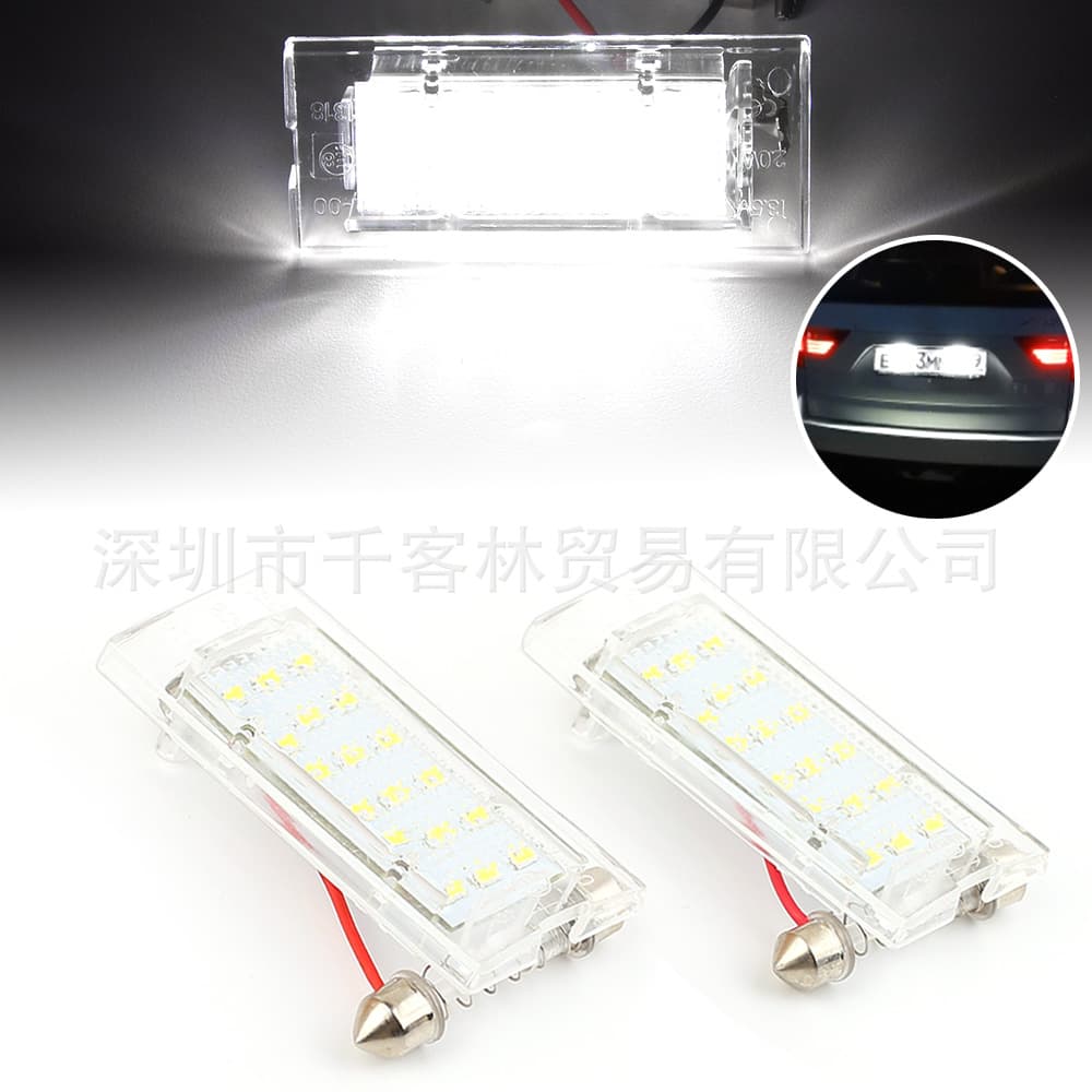 Cross-border Supply LED License Plate Light for BMW E53 E83 X5 X3