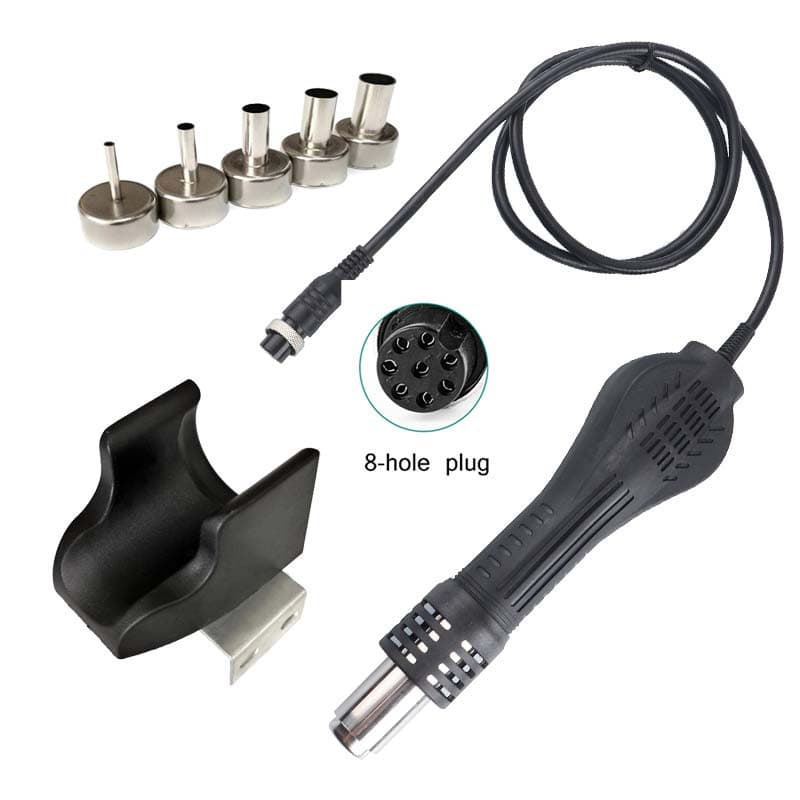 12V 24V 858/878/8586/898D Soldering Station Handle Hot Air Gun Handle