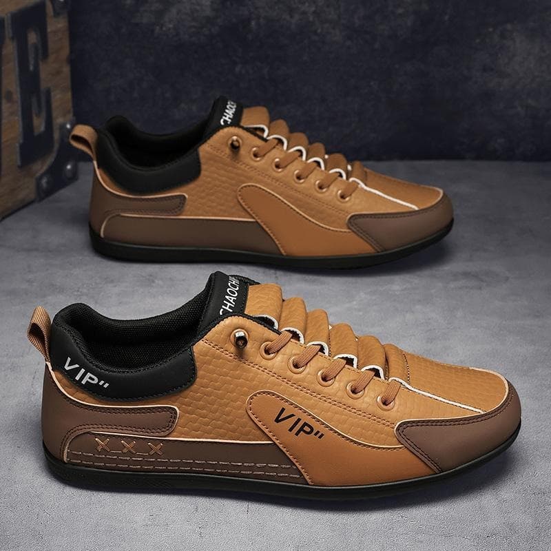 Fashionable beanie shoes for men, soft-soled shoes for men, non-slip breathable loafers, casual shoes, lazy and versatile men's shoes