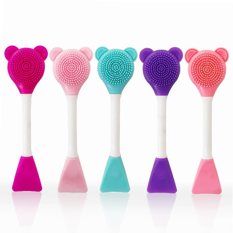 Silicone Facial Cleansing Brush Custom Multifunctional Cleansing Brush Collection Makeup Brush Nose Washing Brush Beauty Tool Baby Face Brush