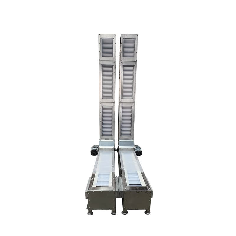 Mining Bucket Elevator Dust Hopper Feeder Heavy-Duty Hoist Elevator Food-Grade Vertical Feeder