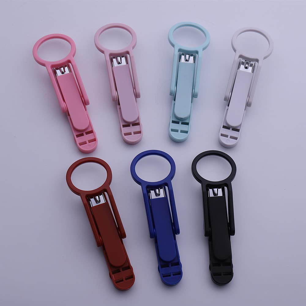 Magnifying glass nail clipper nail clipper for the elderly and children multi-functional large open-ended nail clipper anti-splash nail clipper