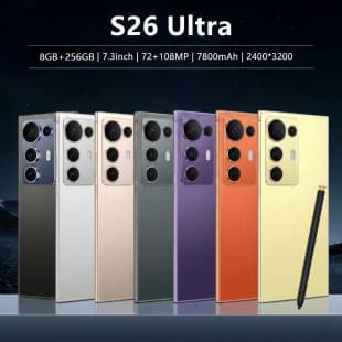 TK Cross-Border Phone S26 Ultra Large Screen 7.2-Inch Android Smart 5G Phone Factory Wholesale 8+256G