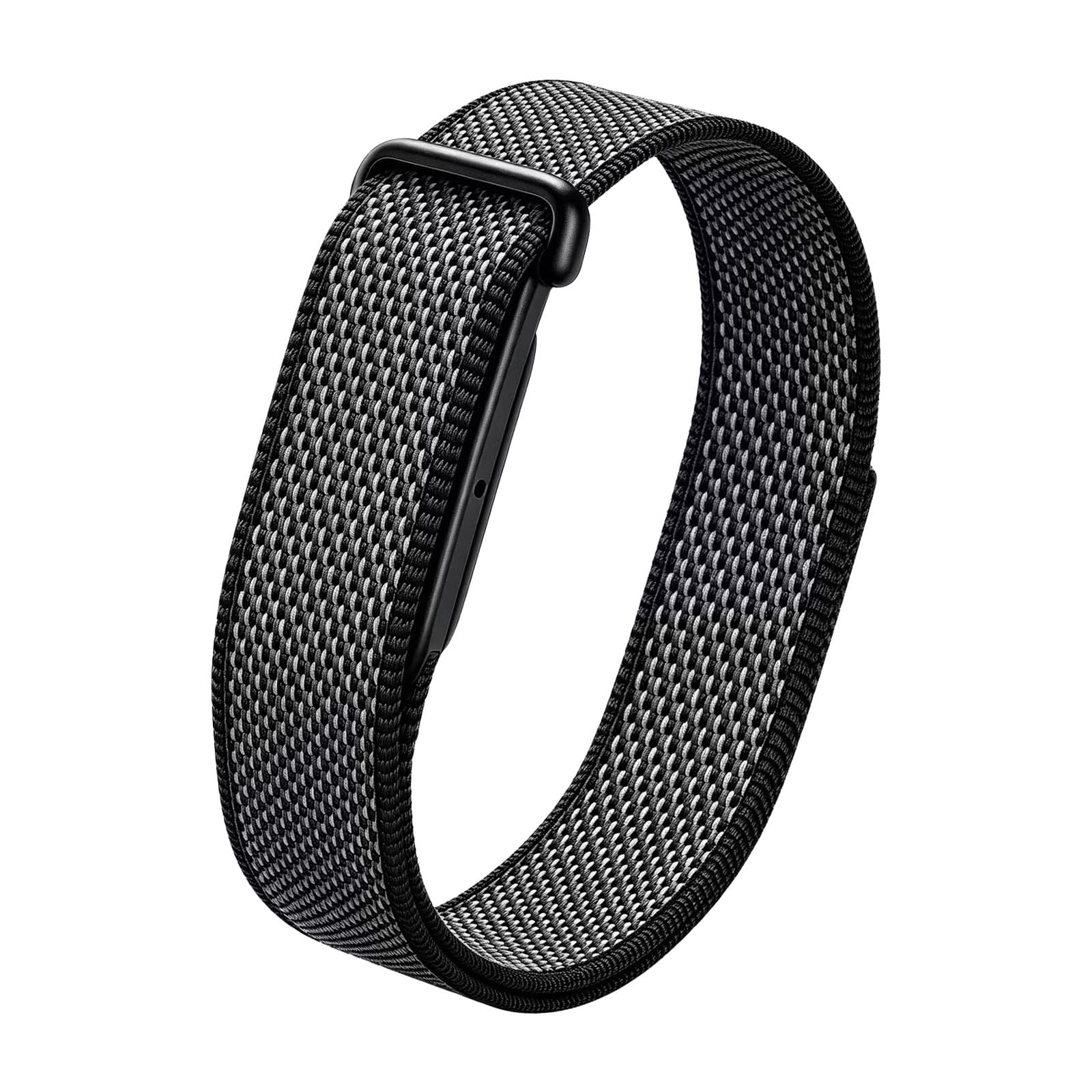 Replacement Woven Nylon Loop Hook-and-Loop Watch Band Strap for Google Fitbit Air Fitness Tracker, Fibit Air Band