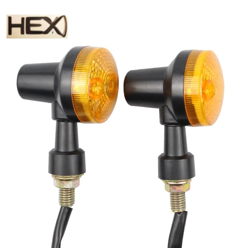 Motorcycle Parts GN/CG125 Universal Harley Retro Round Turn Signal Light