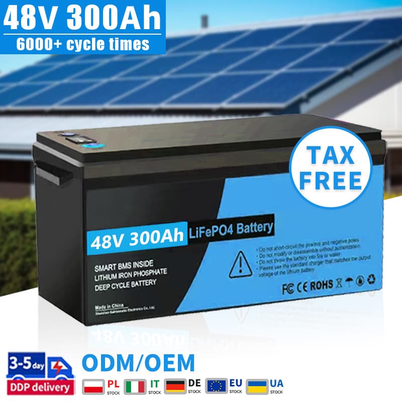 48v 300ah Lithium Ion Battery Pack for Golf Cart 200ah 100ah
