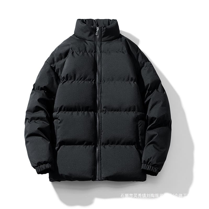 New Winter Thickened Jacket Padded Coat Streetwear Autumn Winter Short Workwear Puffer Cotton Jacket