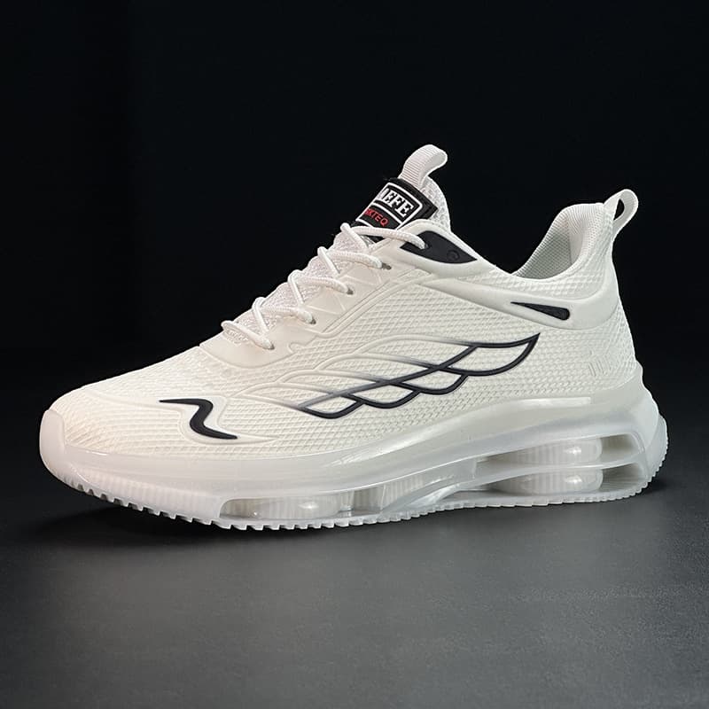 2025 Cross-border Large Size 46 47 Spring/Autumn Thick Sole Mesh Outdoor Casual Sports Shoes Running Shoes Travel Shoes