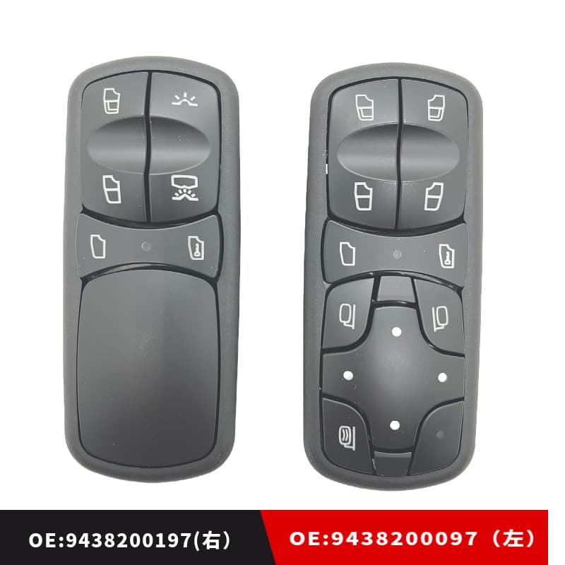 Compatible with Mercedes Truck Power Window Switch 9438200197 Right Window Button Switch