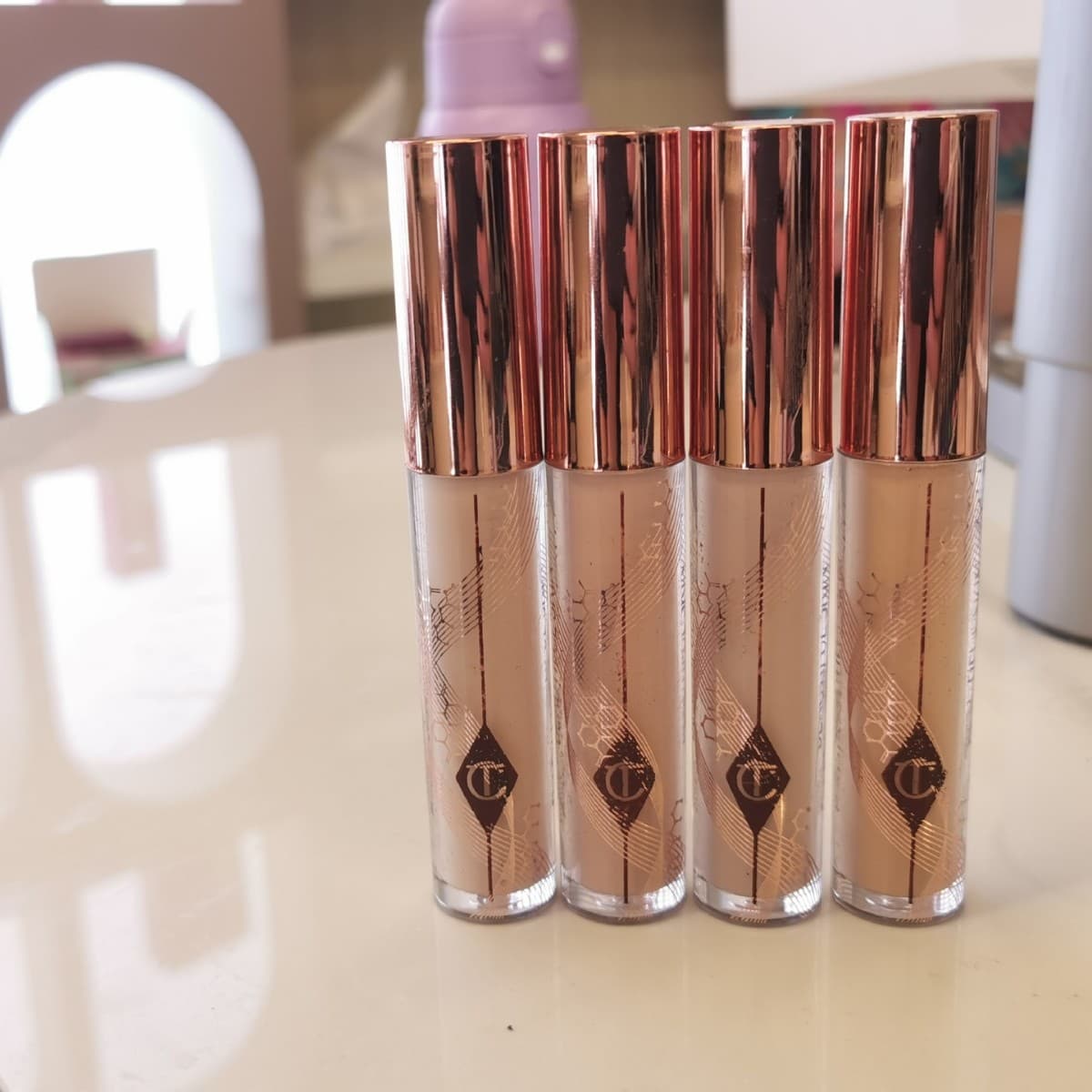 Cross-border Exclusive Charlotte Tilbury CT Airbrush Flawless Concealer Liquid Highlighter Matte Long-Lasting