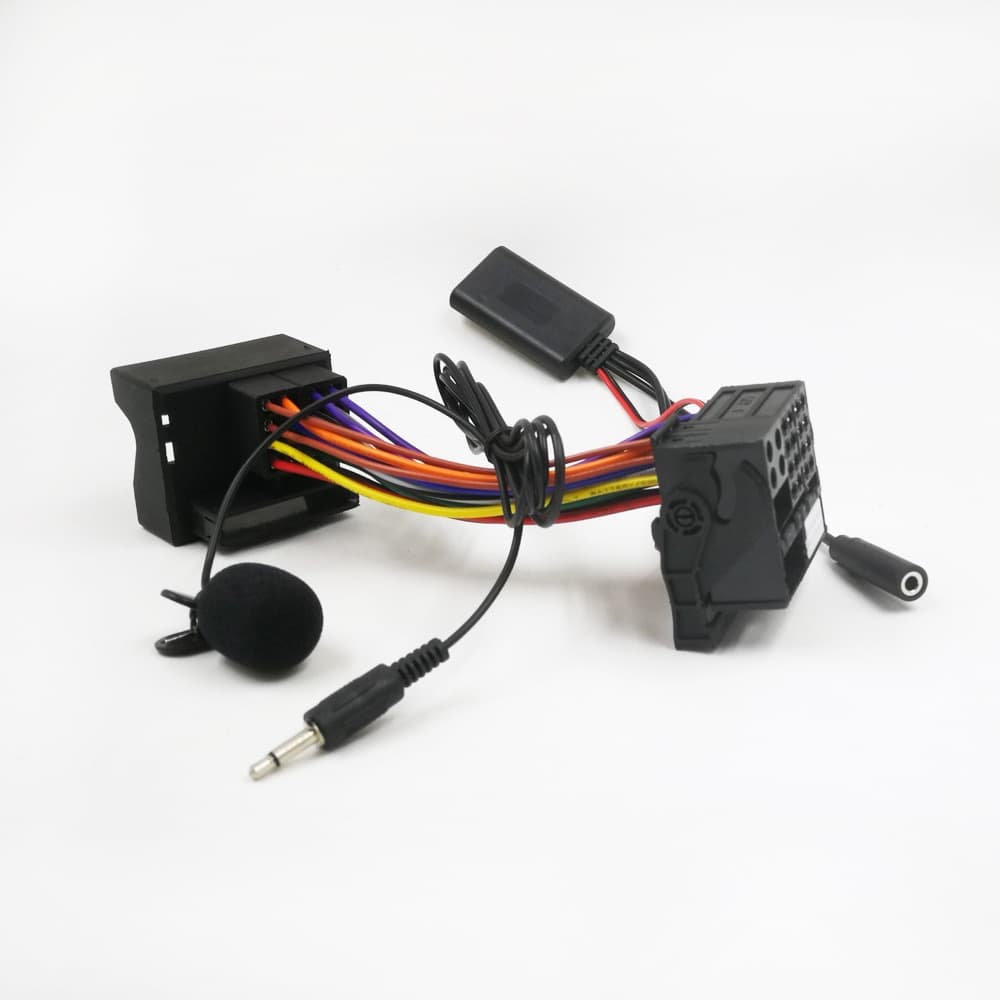 Power Cable Set Bluetooth Audio Microphone for BMW E60/E63/E64/E65/E66