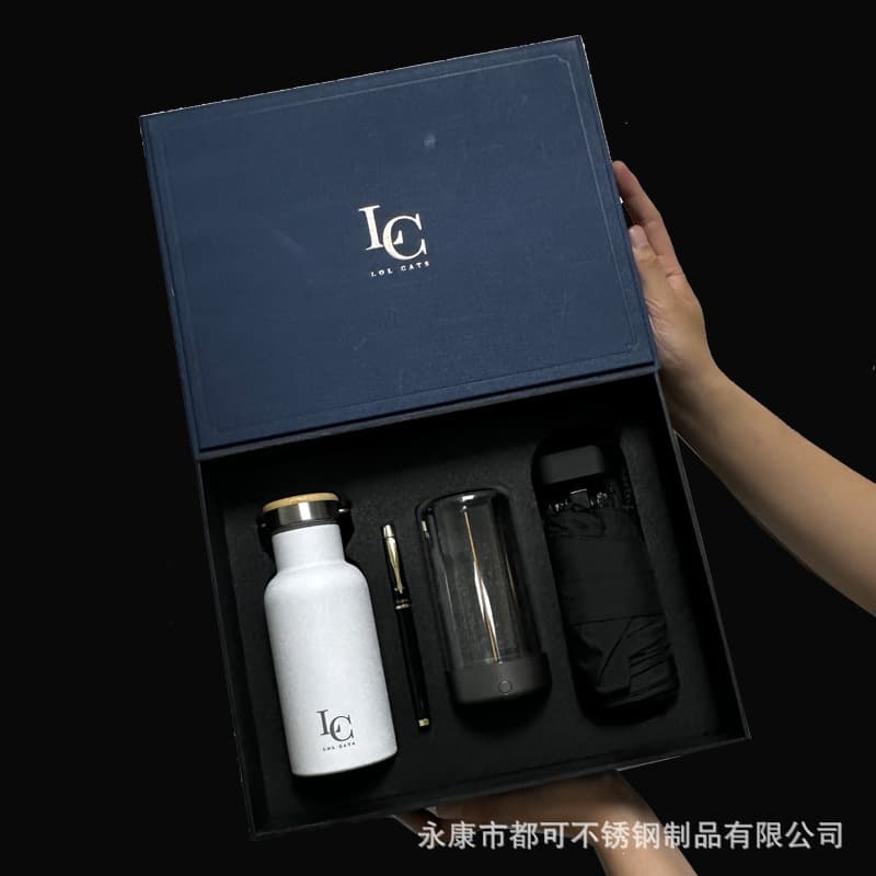 【Zofei Cat LOLCATS】Corporate Event Gift Business Cup Men's High-End Gift Box Set Insulated Mug
