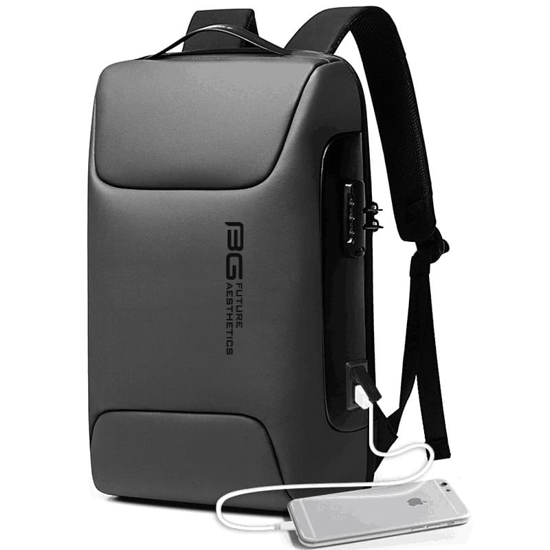 New Waterproof Men's Backpack Dual-shoulder Computer Bag Business Commuter Student Usb Anti-theft Backpack