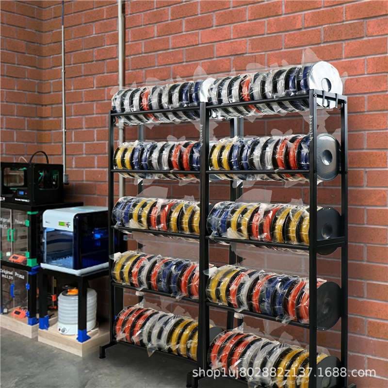 Cross-border 3D printer filament rack 5-layer large-capacity filament storage rack suitable for 3D printing filament heavy-duty rack