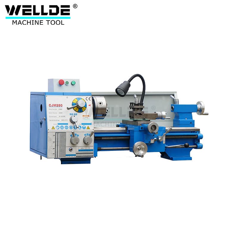 Factory Direct Sales CJM280 Small Lathe, Household Desk Metal Mini Lathe, Multi-functional Economical Universal Lathe