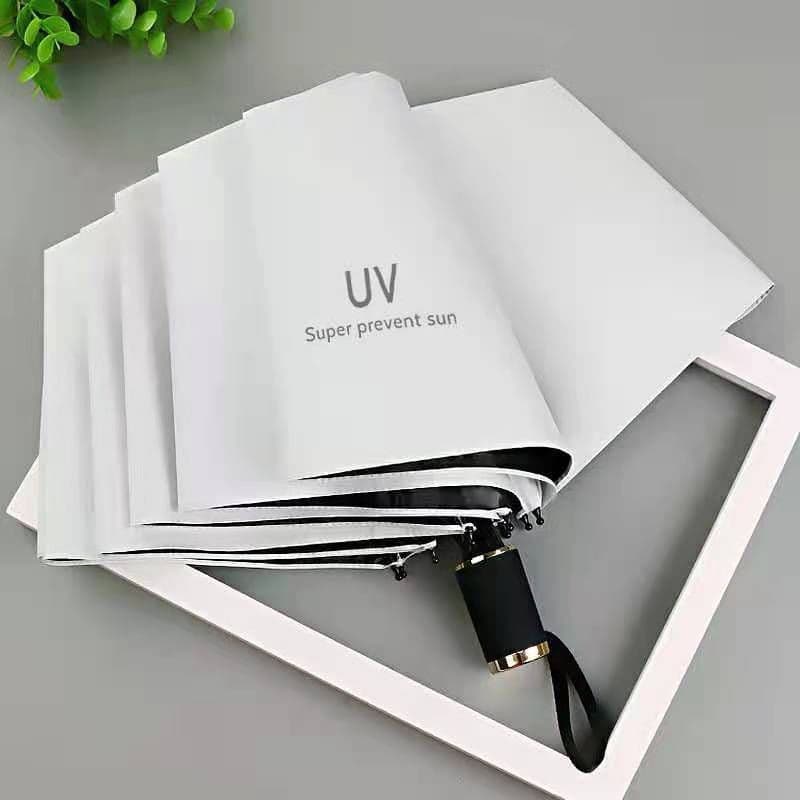 INS Automatic Umbrella Folding Men/Women Student Korean Style Large Double Sun/Rain Dual-Use Sunshade UV Protection Sun Umbrella