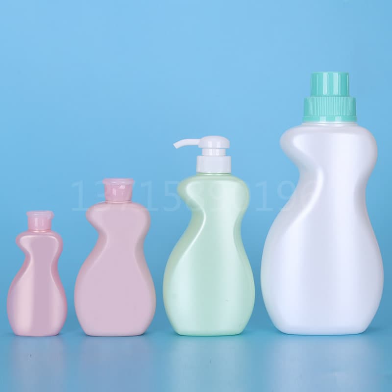 120/280mL lotion flip-top bottle 500mL pump shampoo shower gel bottle 1200mL laundry detergent plastic bottle