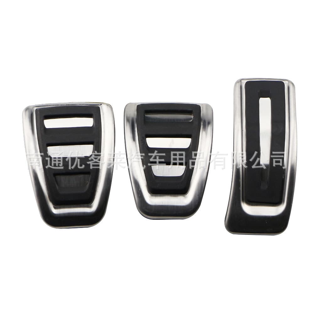 Stainless Steel Anti-Slip Accelerator Pedal Accessories for Audi A4 B8 A5 A6 A7 Q5 Interior Modification