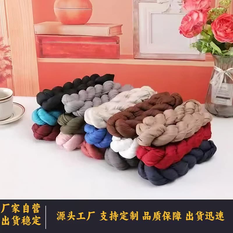Nordic Style Table Runner Bali Gauze Pleated Draped Tablecloth Wedding Banquet Restaurant Country Decorative Table Runner