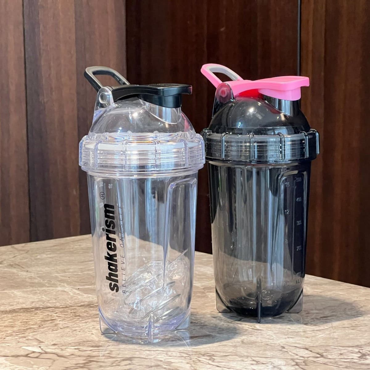 Shaker cup for protein powder, Tritan water cup, portable blender, PC milkshake cup, fitness water cup