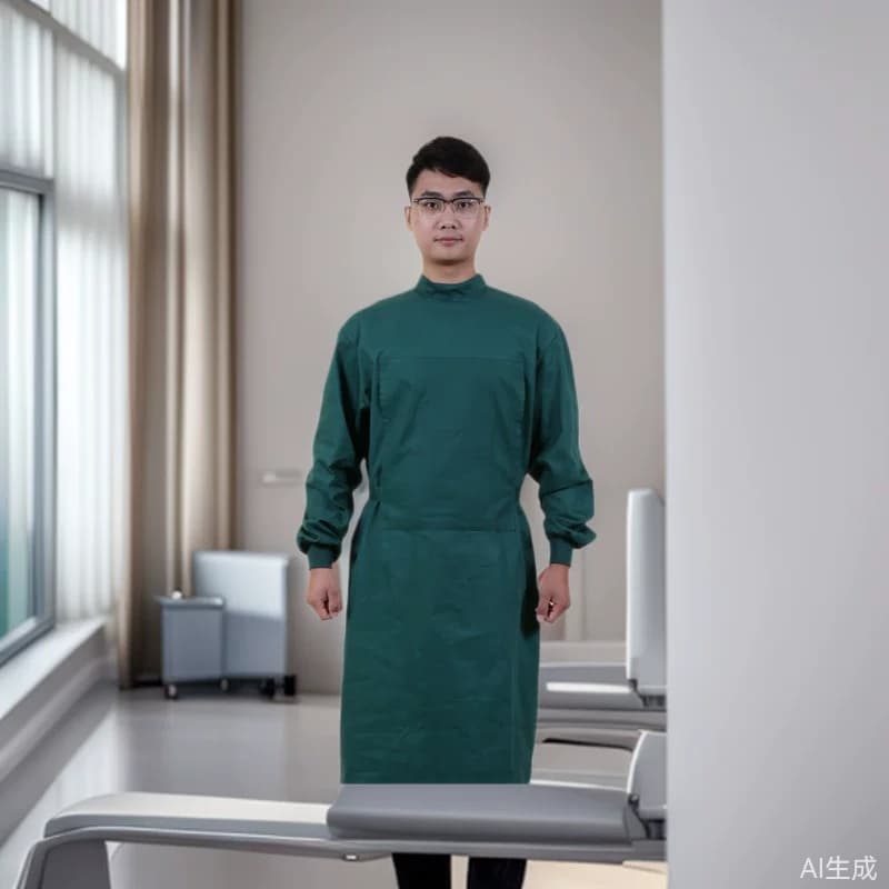 Cotton Beauty Salon Hospital Khaki Dark Green Surgical Gown Scrub Suit Elastic Scrub Suit