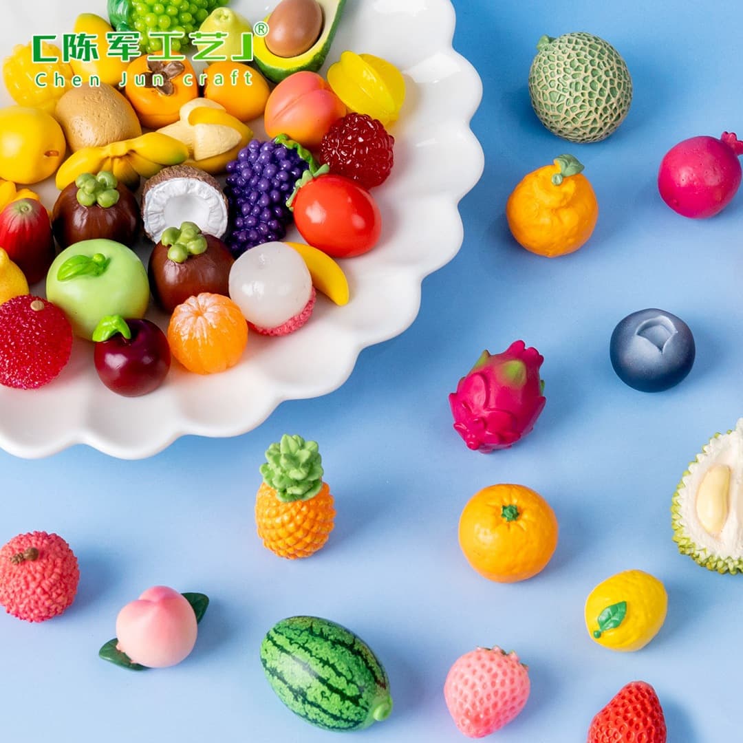 Miniature Creative Simulated Fruit Blind Bag Cute Pieces DIY Decoration Mini Resin Figurine Unboxing Blind Bag Accessories