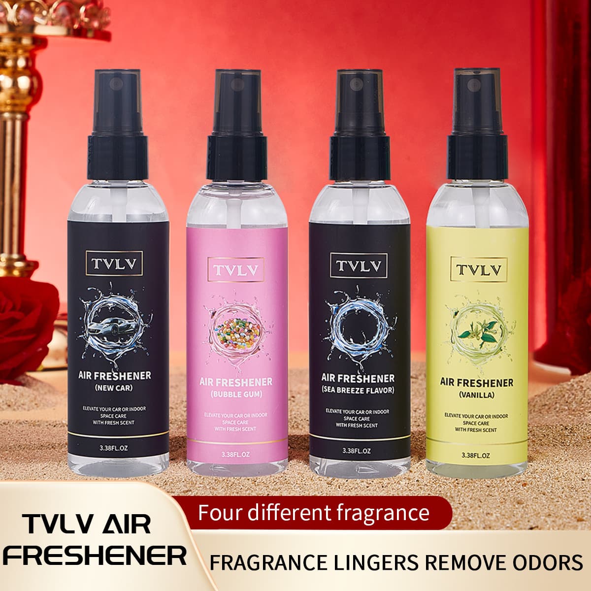 Cross-border TVLV Air Freshener Long-lasting Fragrance Effectively Eliminates Odors Purifies Air Compact Portable