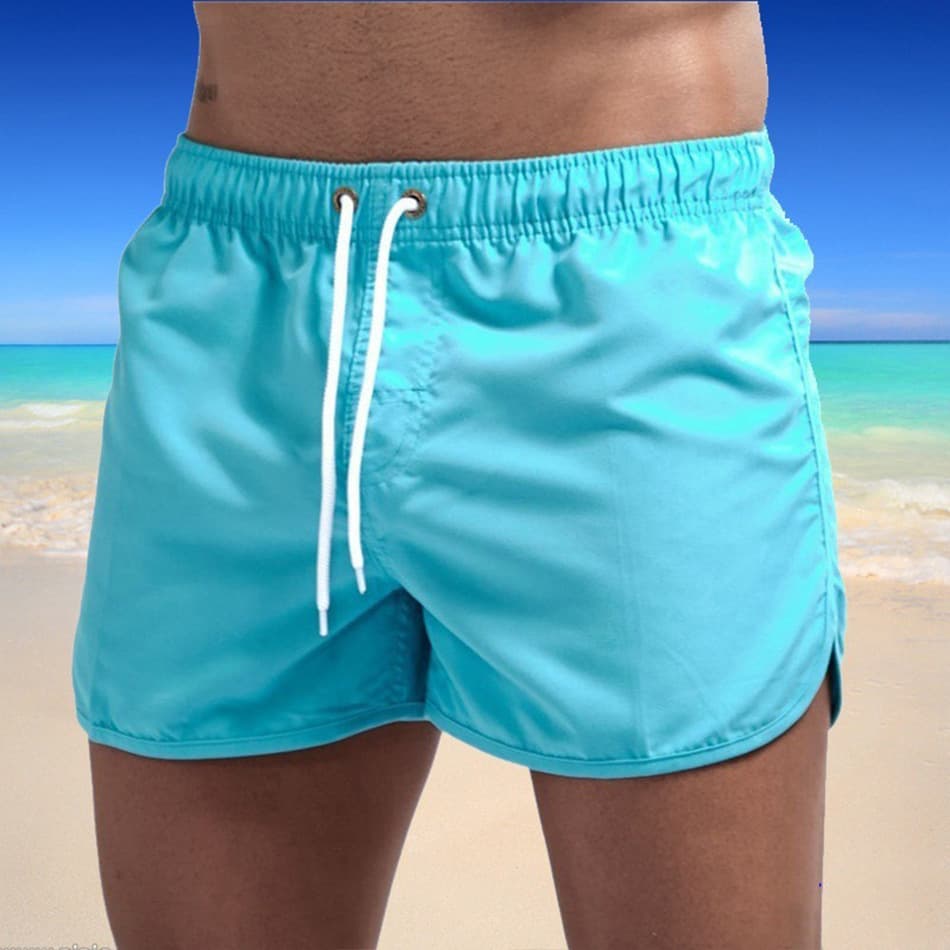 2025 New Beach Pants Men's Cross-Border Beach Shorts Men's Pants Three-Quarter Pants Summer Men's Beach Shorts