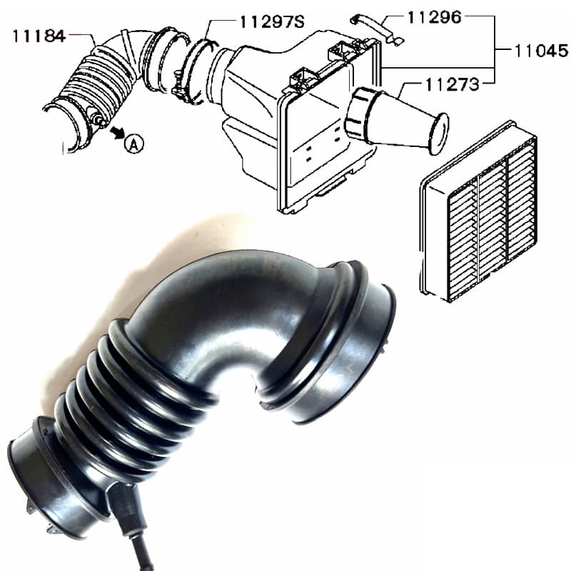 Mr529759 1505A659 Is Suitable for Mitsubishi Lancer CS1A 2000-2013 Air Pipe