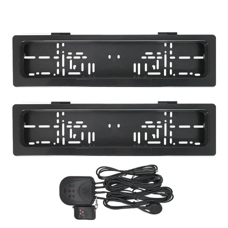 Cross-border supply European standard electric European license plate frame XCLPF foreign trade license plate frame suitable for European license plates