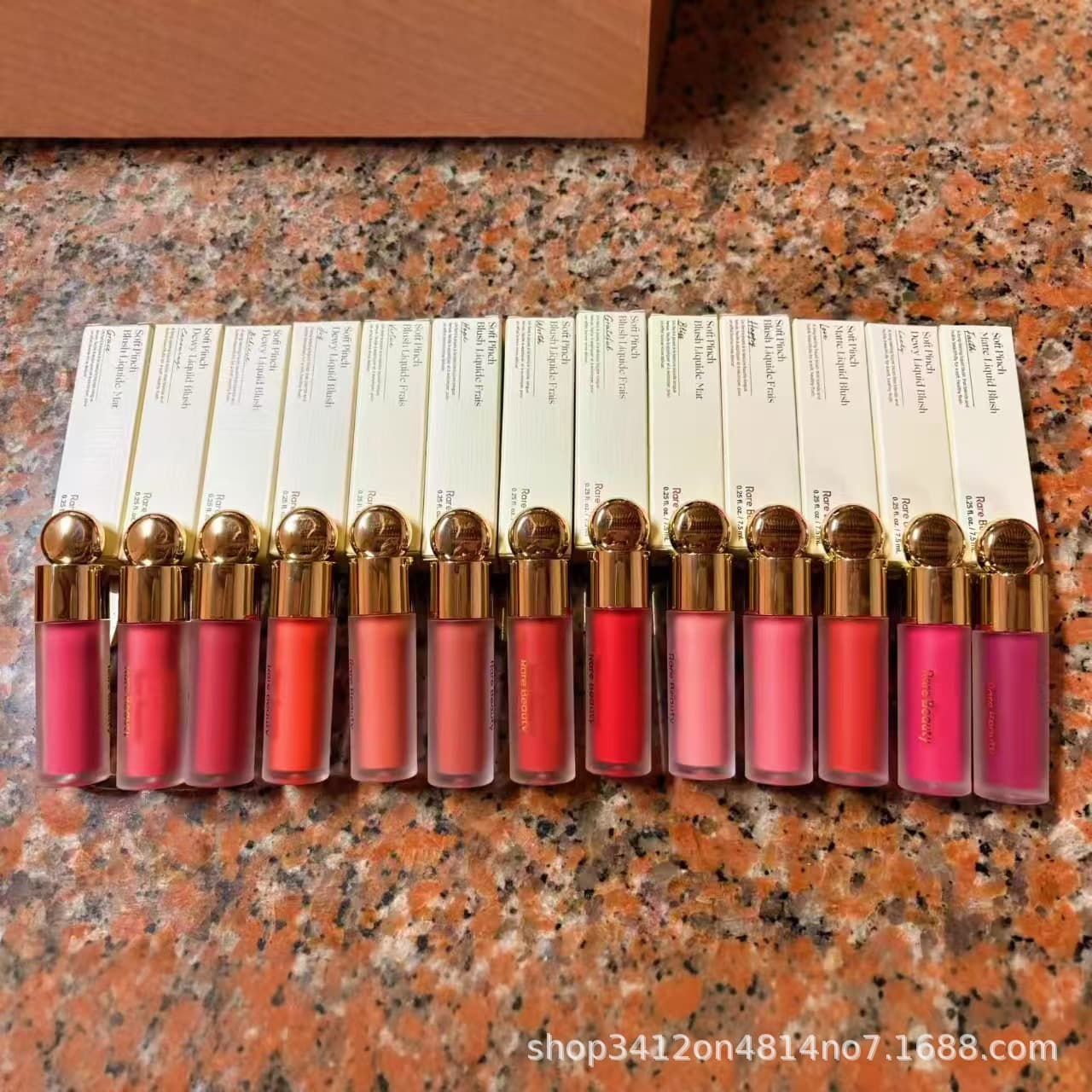 New Rare Beauty Selena Liquid Blush 7.5ml Lip Gloss Best Seller Bliss/Hop