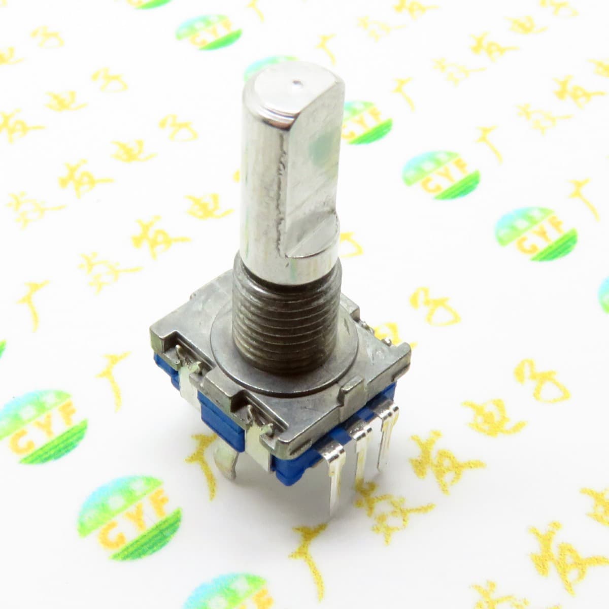 Rotary Encoder Switch EC11 Audio Digital Potentiometer with Switch, 5-Pin 20mm Shaft Length