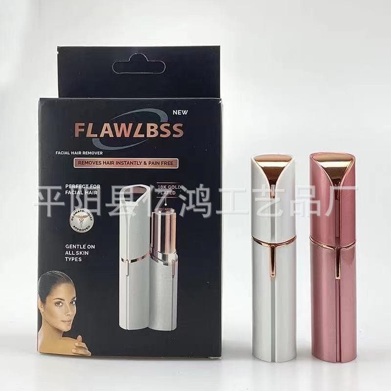 Lipstick Hair Remover, Electric Depilator, Eyebrow Trimmer for Women, Mini Facial Hair Removal Device, Face Shaver