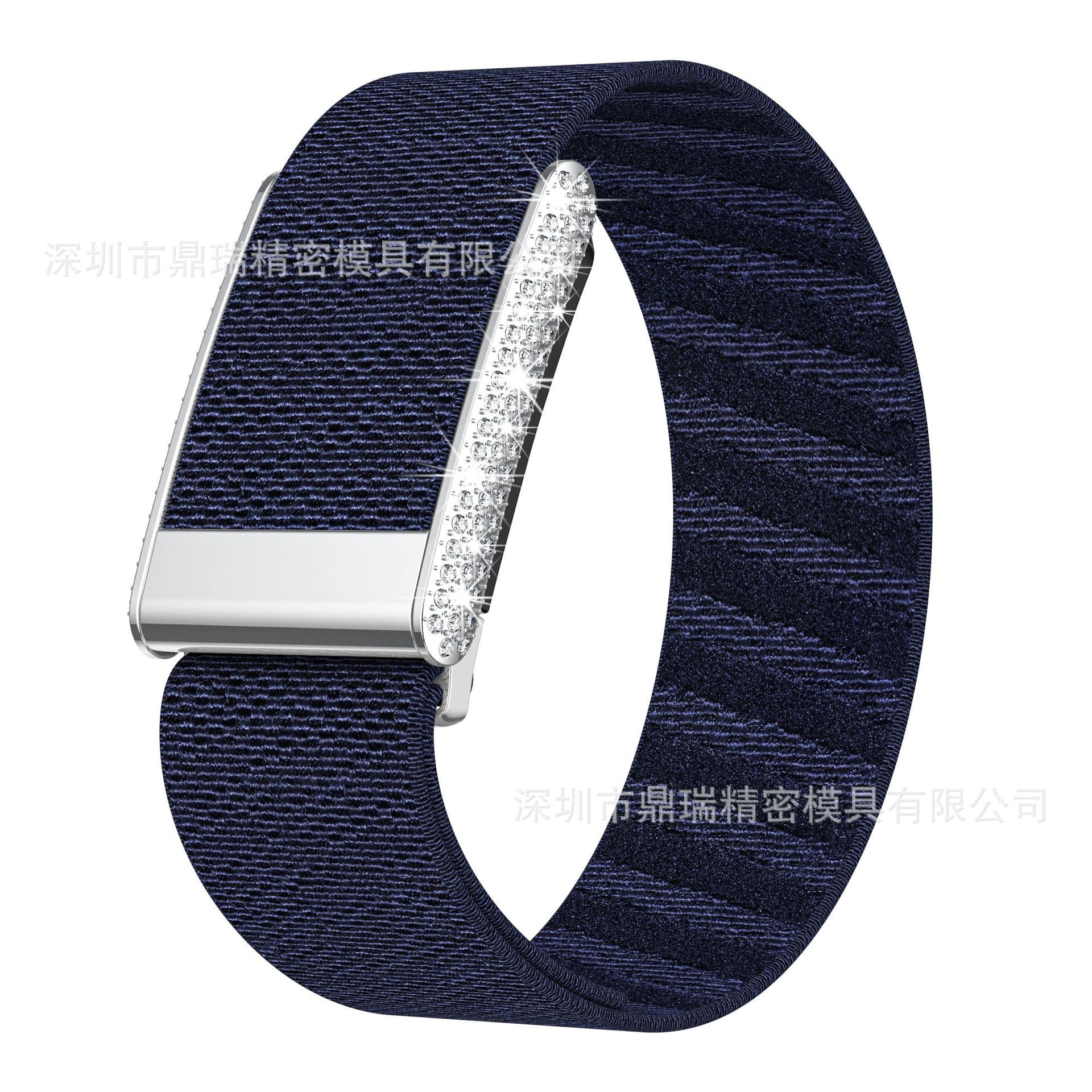 Whoop band sport nylon band breathable suitable for woven band Whoop 5.0 MG metal diamond-studded band