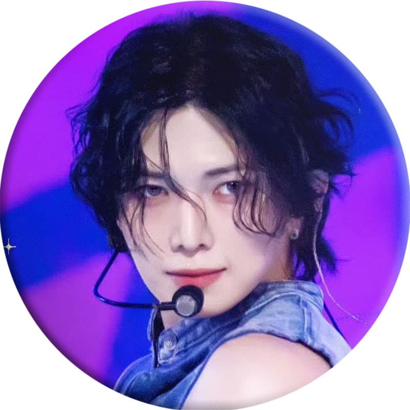 ATEEZ Inkigayo Stage Badge Jung Wooyoung Merchandise Brooch Small Round Mirror Keychain Bag Accessory Charm