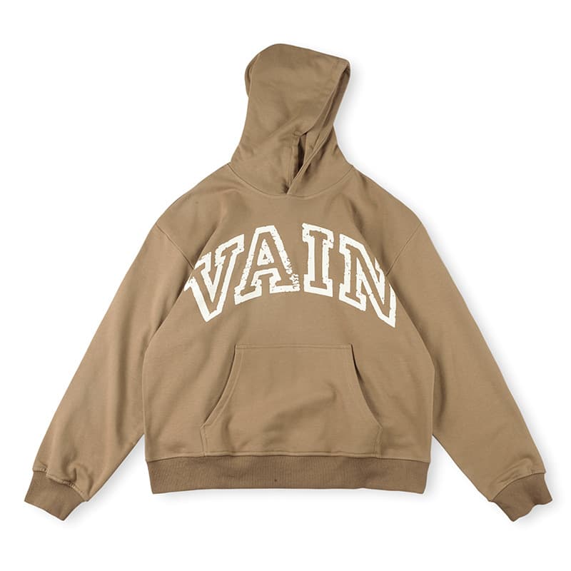 Foreign Trade Wholesale SAINT VANITY Same Style as Ins Letter Print Casual Hoodie and Pants Set
