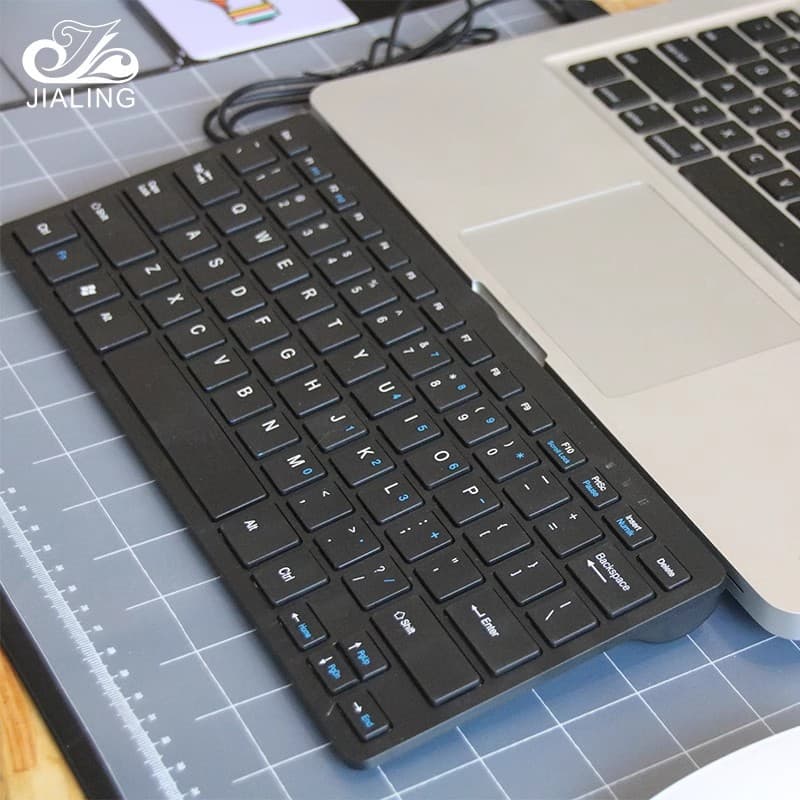 277 Keyboard Office Typing Computer Wired Keyboard 13-inch Small Home Business Silent Universal