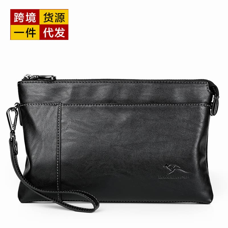 Kadi Kangaroo men's handbag 2019 new fashion envelope clutch cross-border supply 1909