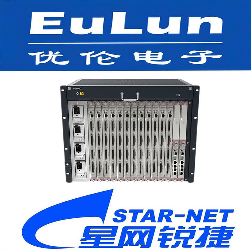 Star-net Ruijie/SU8600/9U Large to Medium Capacity Split-type Unified Communications Gateway with Two Power Modules