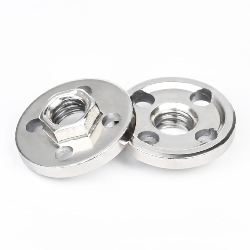 Angle Grinder Hex Flange 100 Type Stainless Steel Angle Grinder Hex Flange Hex Nut Accessories