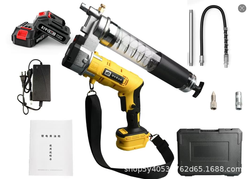 Lithium Battery Powered Mini Dual-Purpose High-Pressure Automatic Rotary Electric Grease Gun Tool