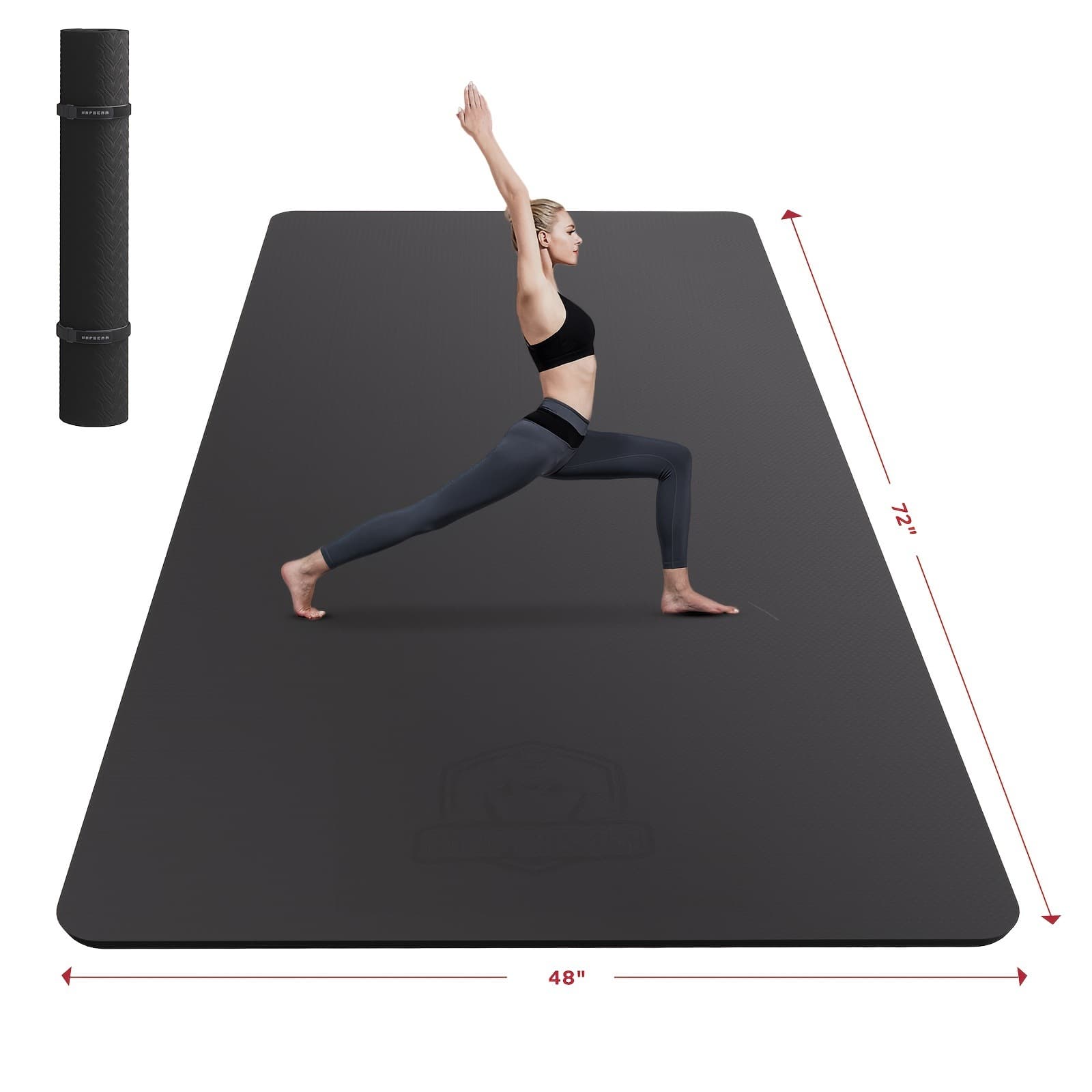 2025 New Cross-border Drop Shipping 6mm Thick Fitness Mat 72x48/78x54 Non-Cross-border Cross-border Drop Shipping