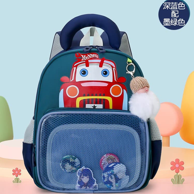 New Kindergarten School Bag Cartoon Kuromi Boys and Girls Backpack 5 Years Old Preschool Backpack Children's School Bag