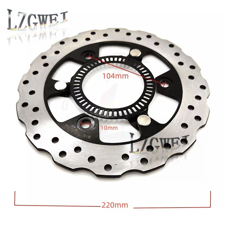 Compatible with Kawasaki Ninja 400, EX400/Z400 18-23 years rear brake disc, disc brake