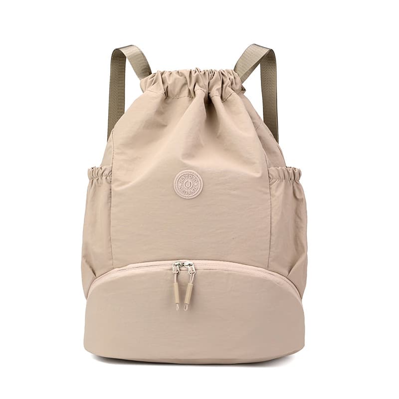 Nylon Outdoor Sports Bag, Wear-Resistant Swimming Training Bag, Wet-Dry Separation Short Trip Drawstring Bag
