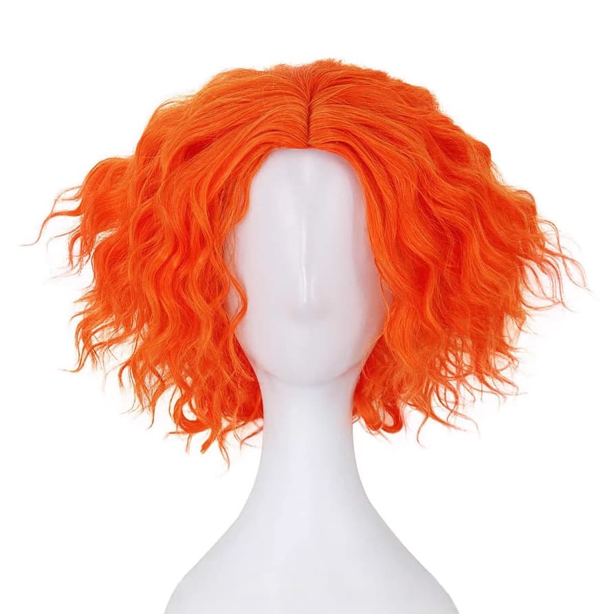 Anime Alice in Wonderland 2 Adventures in the Looking Glass Mad Hatter Wig Cosplay Halloween Wig