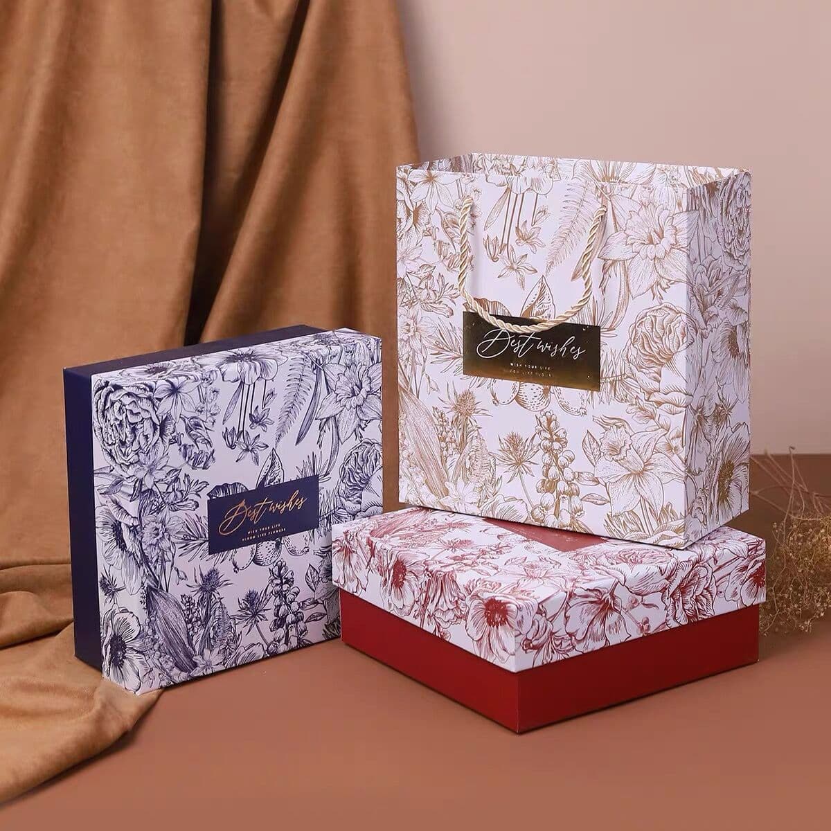 European-style Gift Box, Forest-themed Wedding Candy Box, Birthday & Holiday Gift Box, Large Premium Gift Packaging Box, High-end Candy Box
