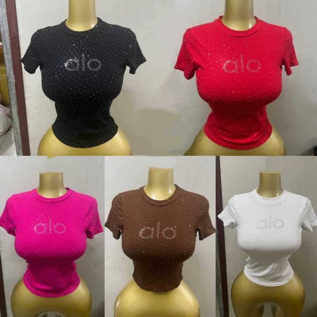 New Women's Short Sleeve T-Shirts Available, Women's Round Neck Tops T-Shirts Wholesale In Stock