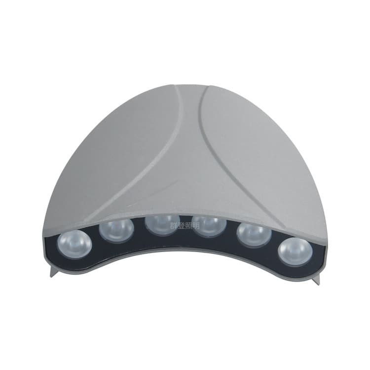 Outdoor Lighting Project Rainproof DMX512 Externally Controlled LED Tile Light, Ancient Building Pavilion 6W Corrugated Light