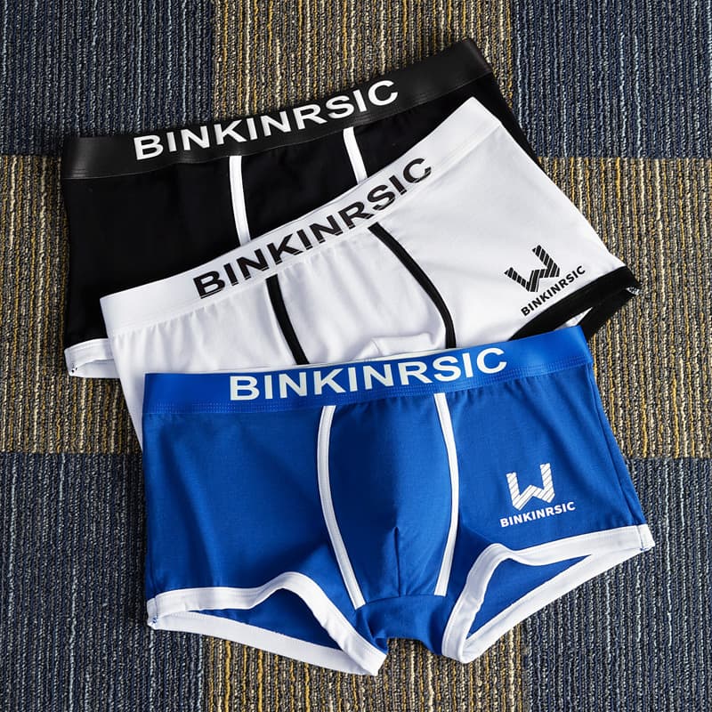 Men's Boxer Briefs Comfortable Flat Shorts for Teens Trendy Sporty Loose Fit Underwear